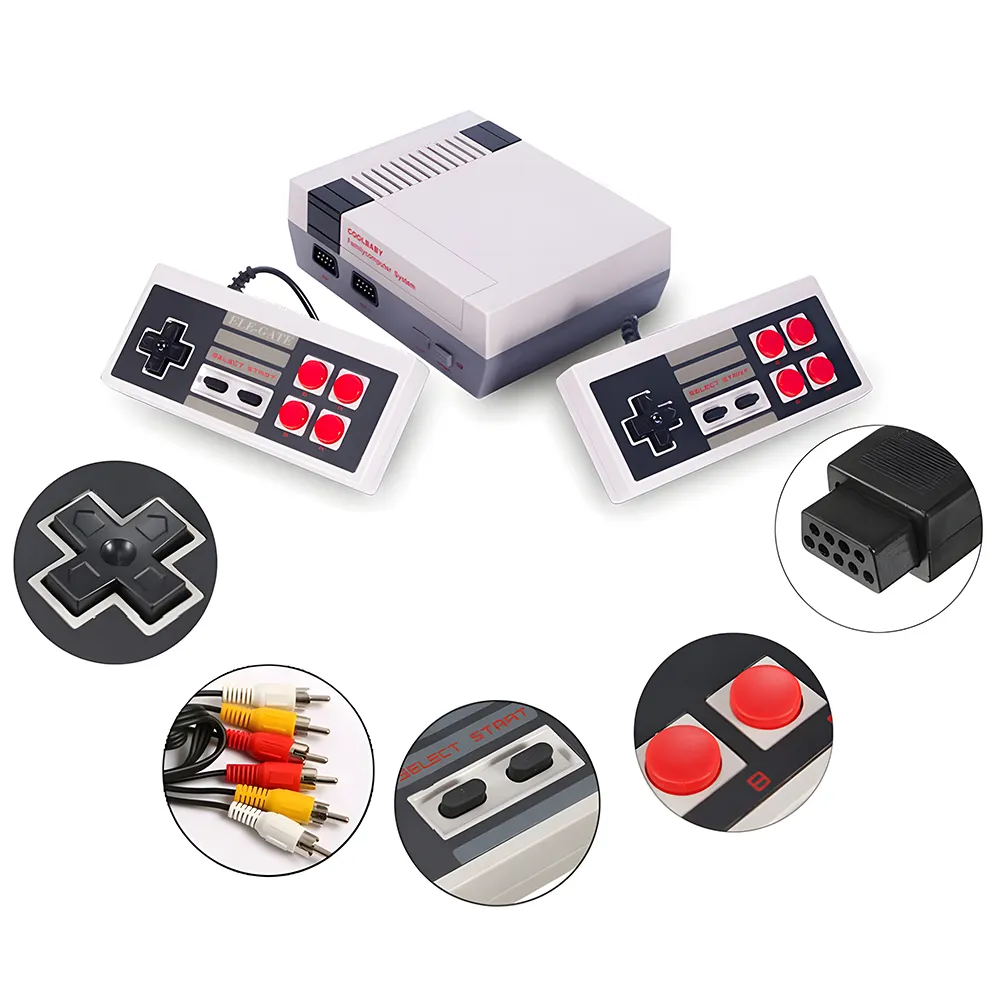 Mini Consola Retro Nes Incluye 620 Juegos Clasicos - Imagen 2