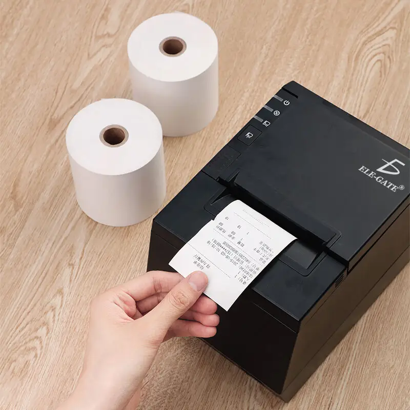 Papel Rollos Térmicos 80mm x 60mm Impresión