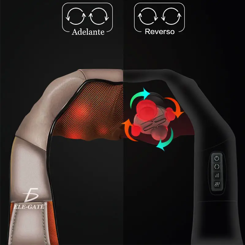 Masajeador Cuello Espalda Hombro Relajante Golpeteo Cervical