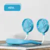 Ventilador Cuello 3 Velocidades Manos Libres Usb Recargable Ventilador Cuello 3 Velocidades Manos Libres Usb Recargable