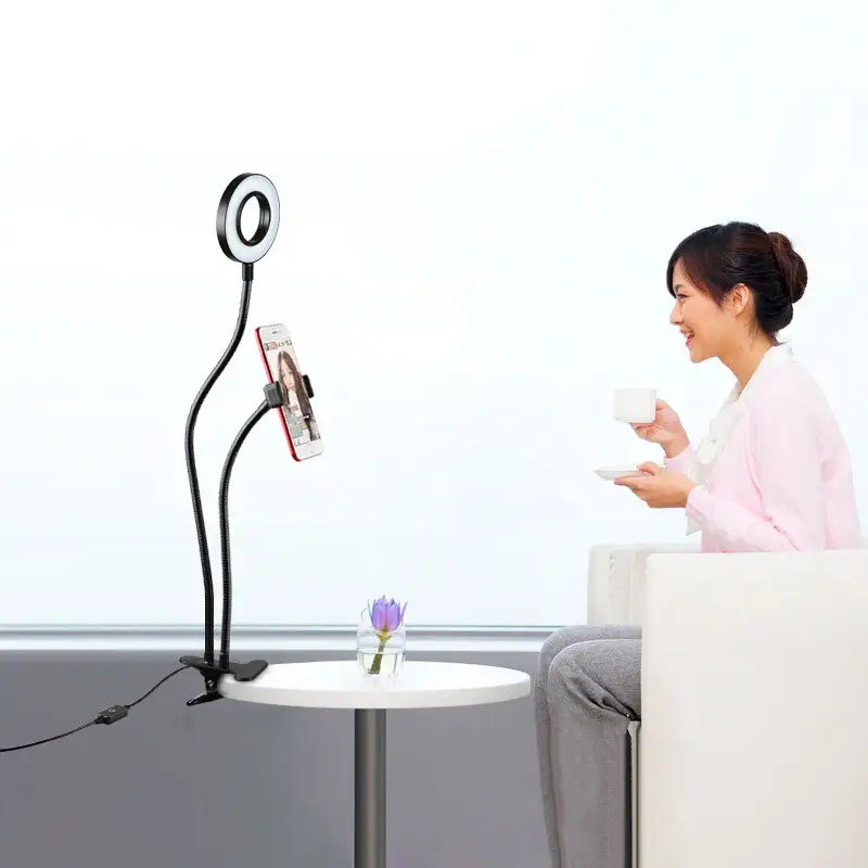 Aro Anillo De Luz Led Para Selfie Celular Telefono Iphone