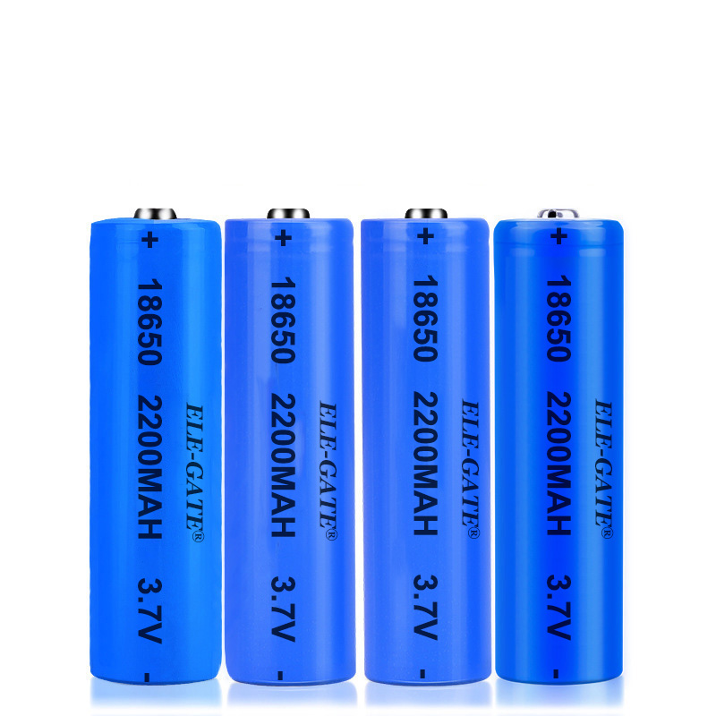 Juego de cargador de batería 18650, paquete de 4 baterías recargables de  alta capacidad de 3400 mAh, batería recargable de 3.7 V para linternas LED