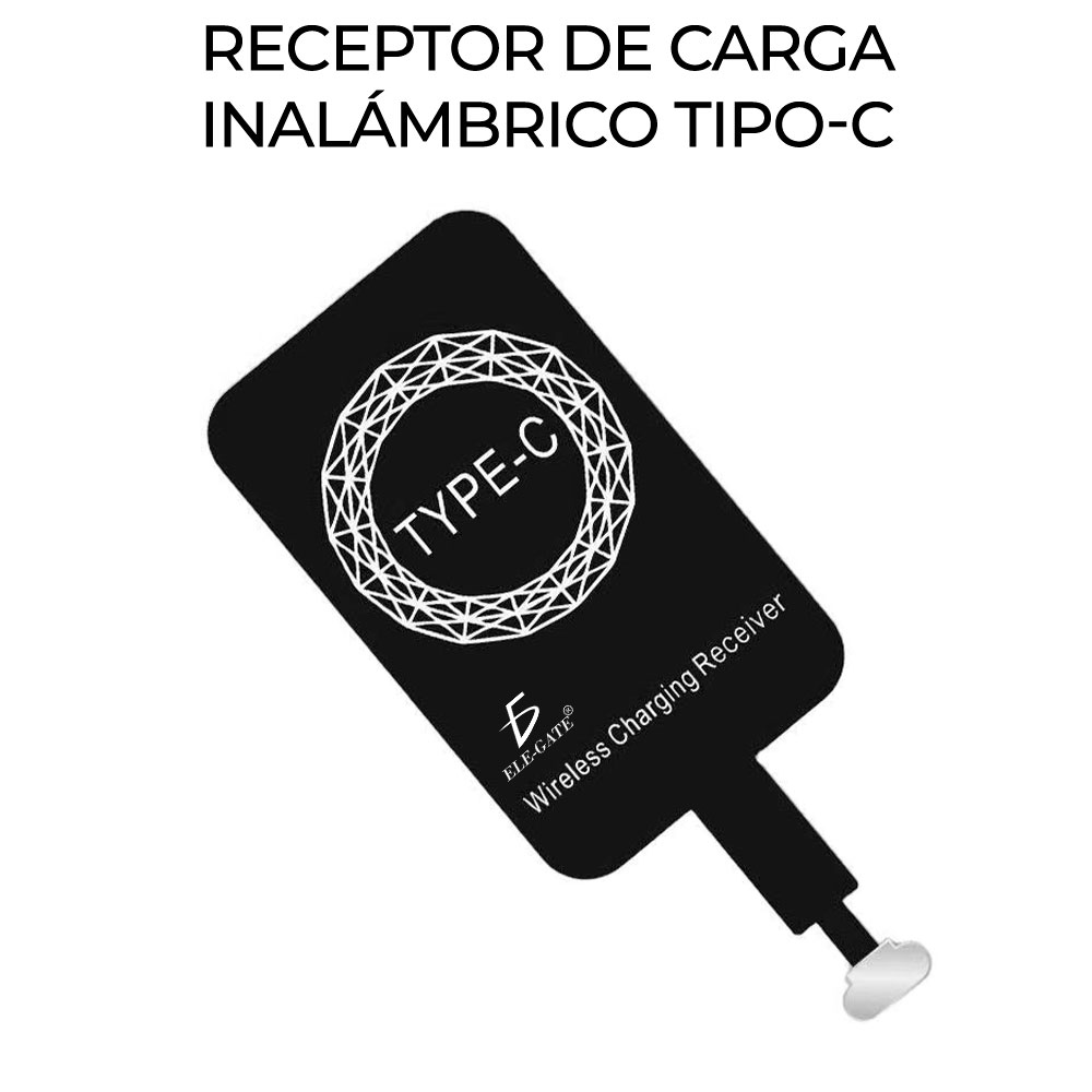 Receptor de carga inalámbrico tipo C, receptor Qi USB C, chip receptor de  carga rápida Qi de 10 W para teléfonos celulares tipo C, Plug and Play :  Celulares y Accesorios 
