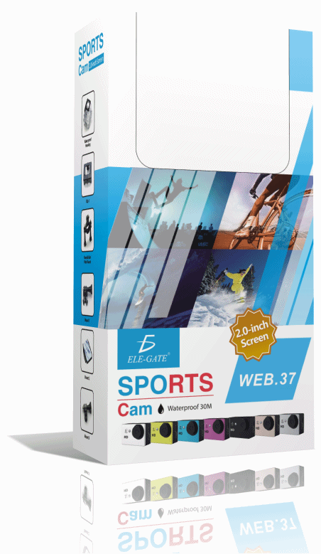 Sports Camara Deportiva Tipo Gopro Sumergible 1080p