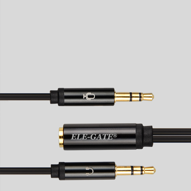 Cable Adaptador Auxilar 3.5 Headset Diadema Celular Audifono