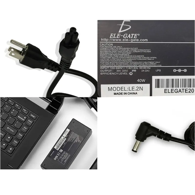 Cargador Lenovo 20v 2a G475 S9 S10 S12 5.5x2.5mm