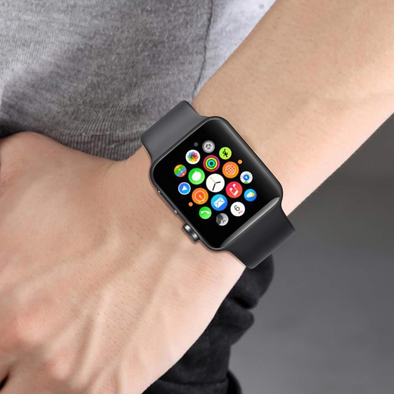 Extensible Sport Correa Uso Rudo Iwatch Serie 1 2 3 4 5 Watch