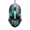 Mouse alámbrico Usb Gaming Respiración Luz Ratón