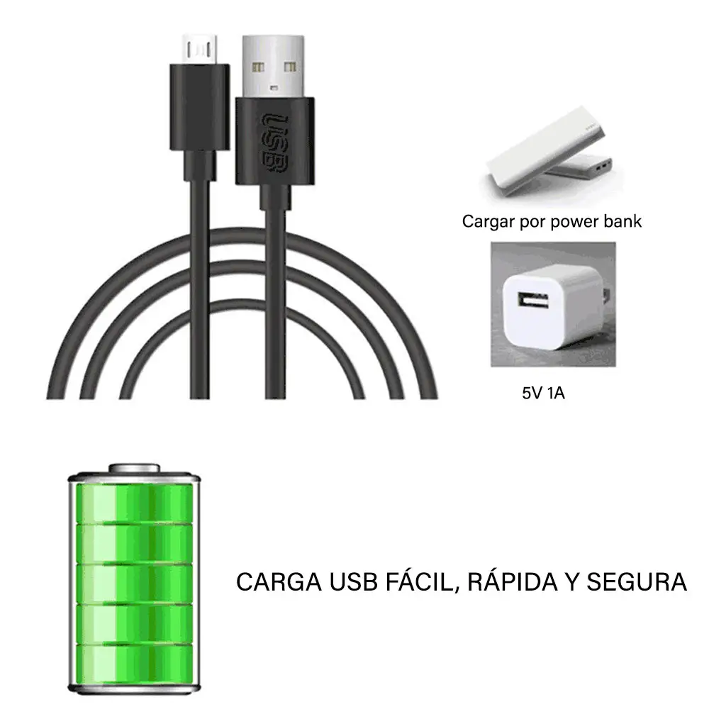 Robot De Barrido Inteligente Recargable Blanco Limpiadora