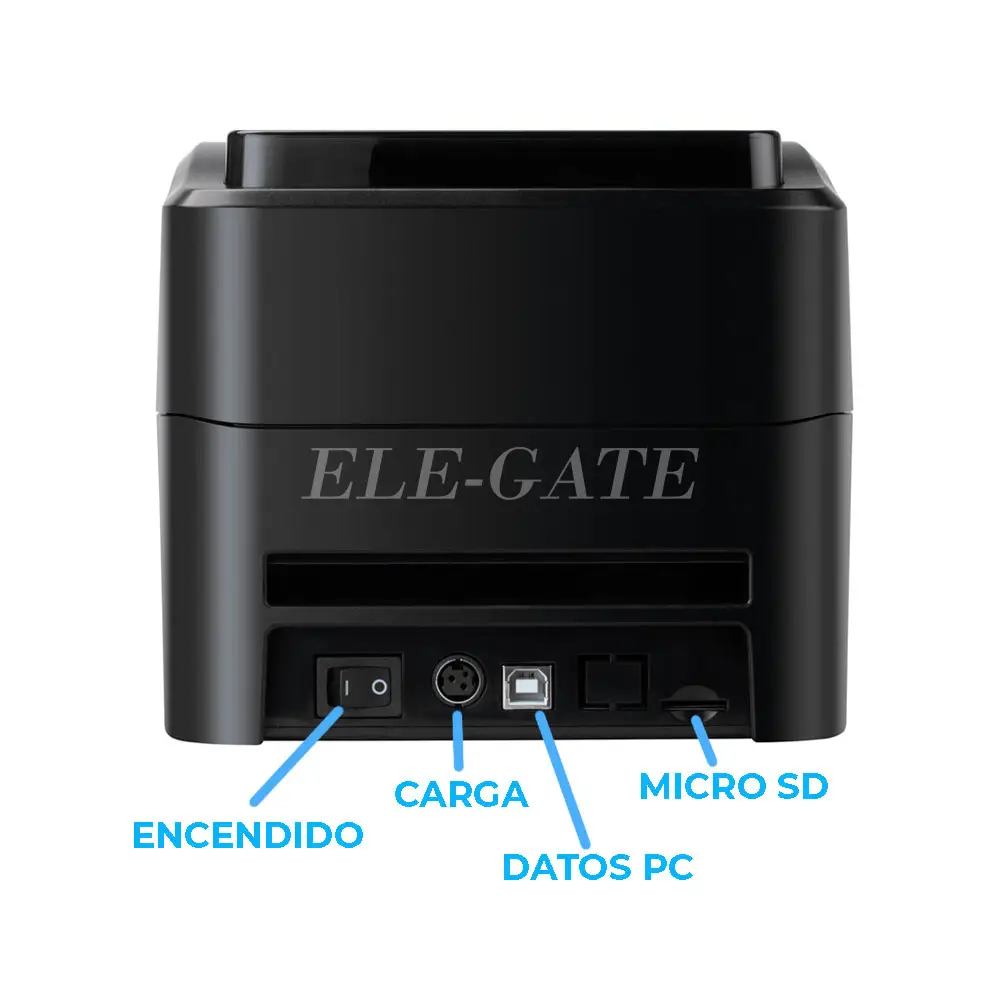 Impresora Térmica De Etiquetas códigos De Barras ELE-GATE - Imagen 4