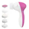 Limpiador Facial Eléctrico 5 En 1 Masajeador Exfoliante Suavizante