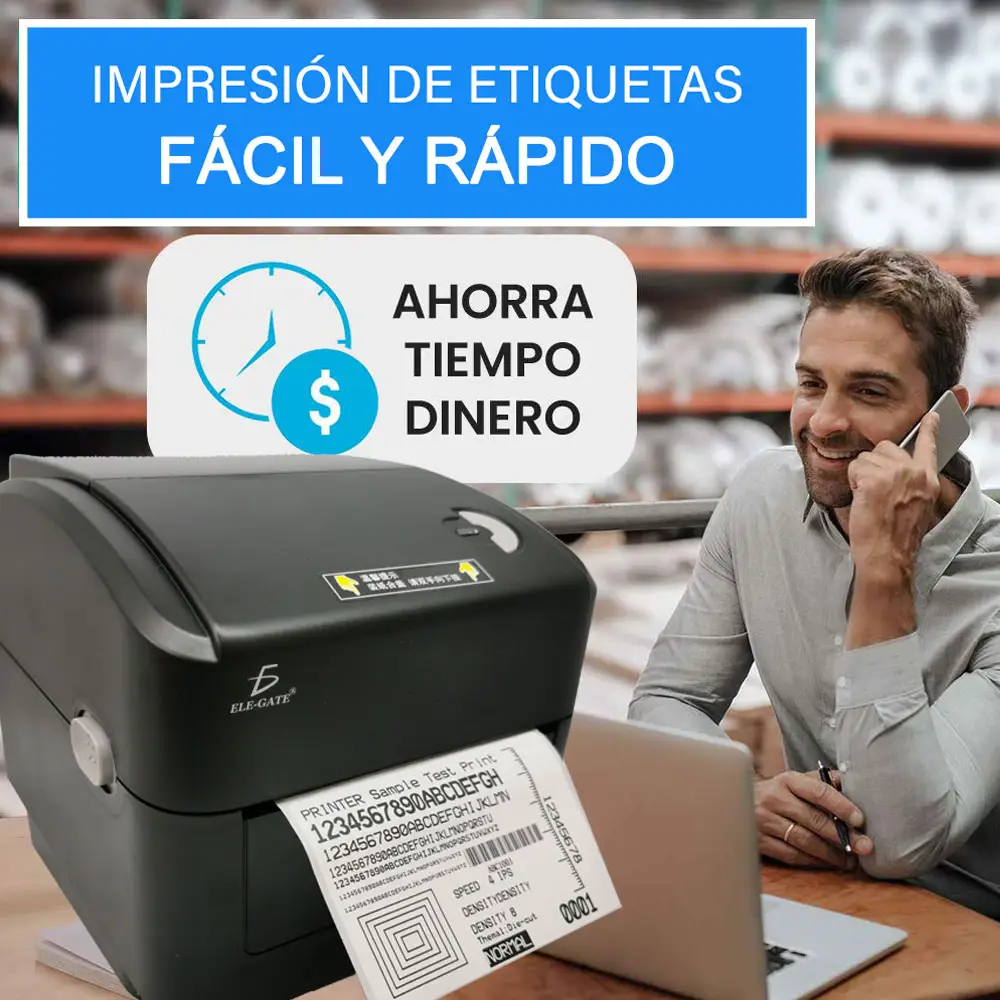 Impresora De Etiquetas códigos De Barras ELE-GATE