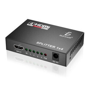 Splitter Hdmi 1x4 1080P Divisor Señal Amplificador Tv Monitor
