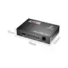 Splitter Hdmi 1x4 1080P Divisor Señal Amplificador Tv Monitor