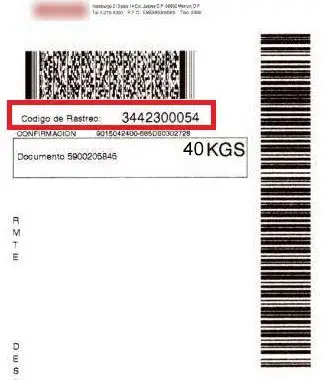 Guía Paqueteria Estafeta Prepagada Terrestre Nacional hasta 40kg