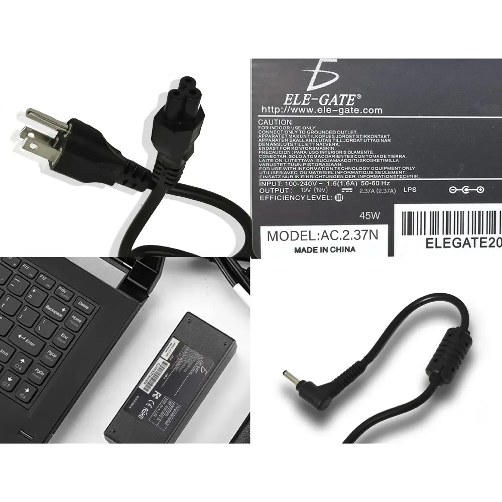 Cargador Laptop Acer Aspire 19v 2.37a 45W 3.0*1.0mm