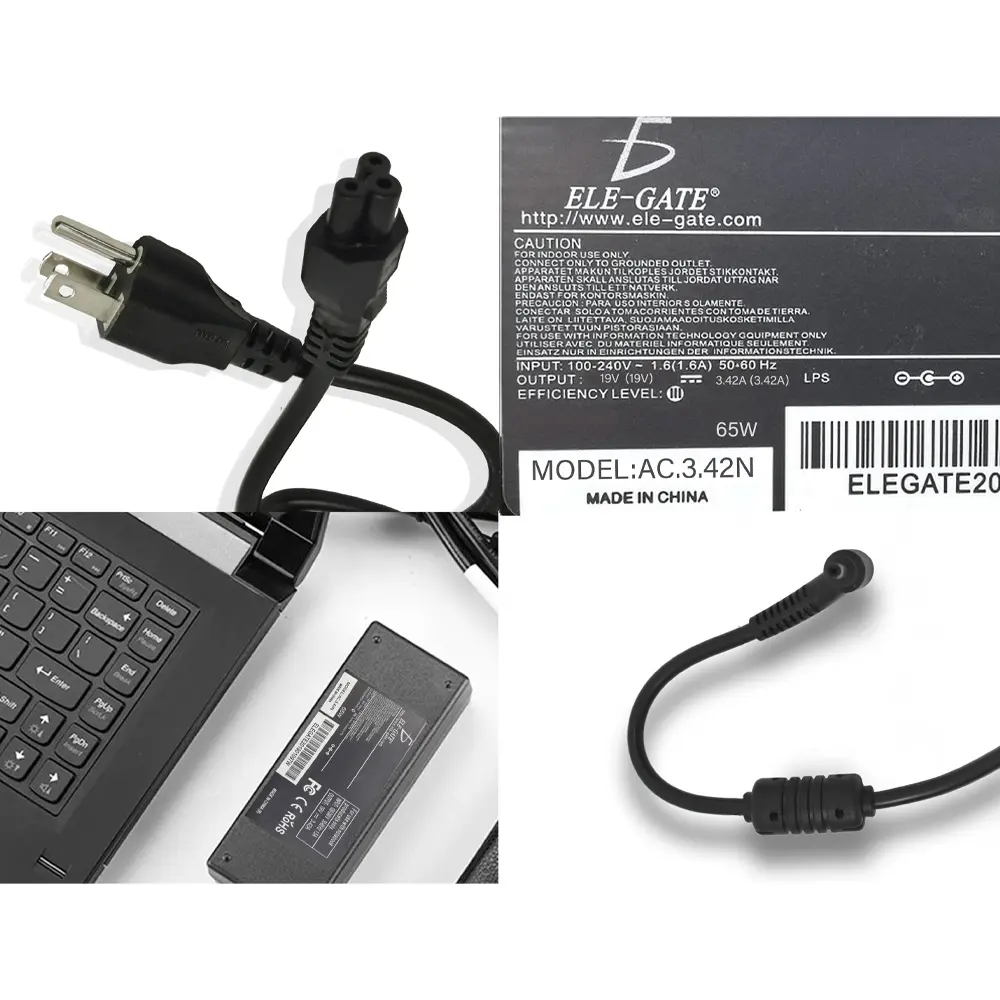 Cargador Laptop Acer Aspire 19v 3.42a 65W 3.0*1.0mm