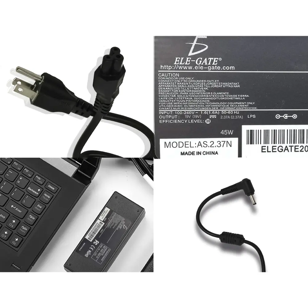 Cargador Laptop Asus 19V 2.37a 45W 4.0*1.35mm