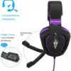 Audifonos Diadema Gamer Led Videojuegos Con Micrófono Audifonos Diadema Gamer Led Videojuegos Con Micrófono