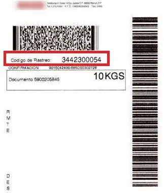 Guía Paqueteria Estafeta Prepagada Terrestre Nacional hasta 30kg