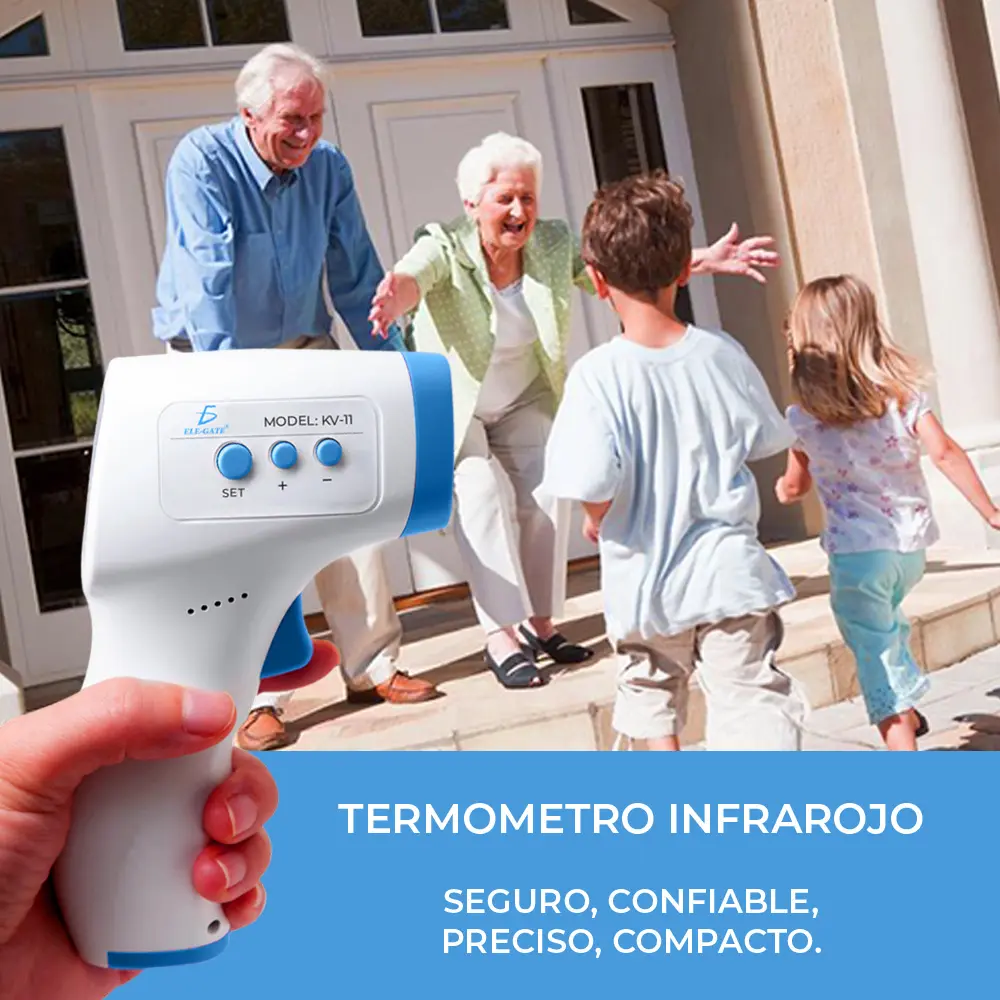 Digital Termómetro De Frente Infrarrojo Sin Contacto