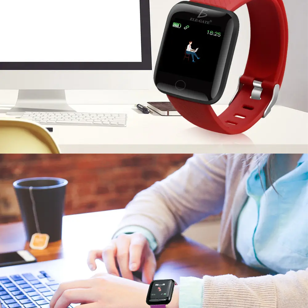 Smart Band 116DP Plus Reloj Pulsera Inteligente Sensor De Ritmo Cardíaco