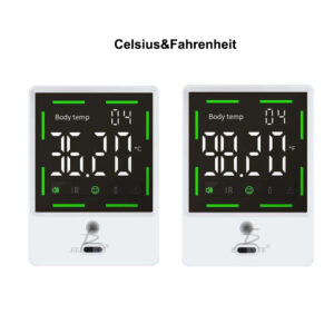 Termometro Infrarrojo Automedicion Intelligent F105 Pared Factur Sin Contacto
