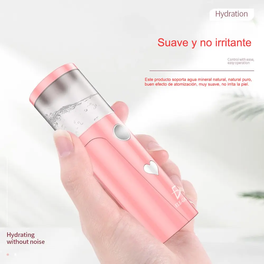 Nano Portable Niebla Pulverizador Nebulizador Facial Vaporiz