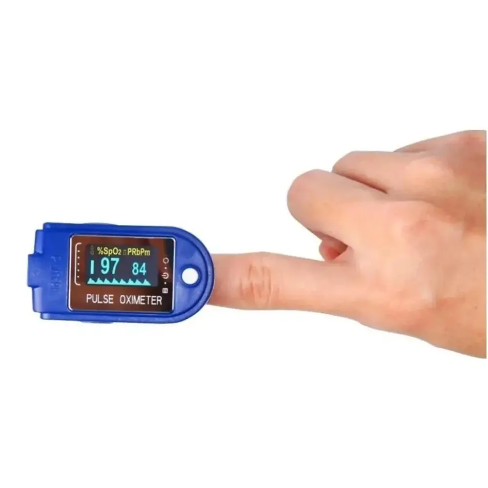 Oximetro Pulso Dedo Hospitalario Hogar Deportivo Sangre