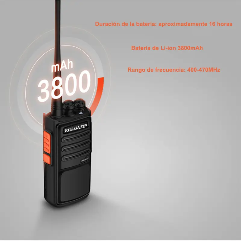 Radios FM Walkie Talkie Con Audifonos Carga por Usb