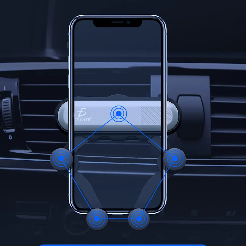 Soporte Universal De Celular Para Rejilla De Auto Carro Hold