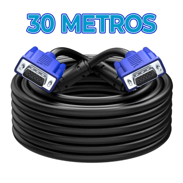 Cable Vga Macho 30 Metros Laptop Pc Proyector - Image 4