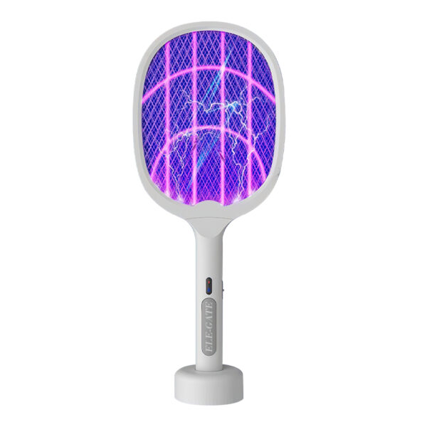 Raqueta Mata Mosquitos Lámpara Led Recargable Electrica - Image 2
