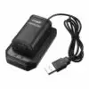Kit Bateria Cargador Cable Carga Y Juega Xbox 360