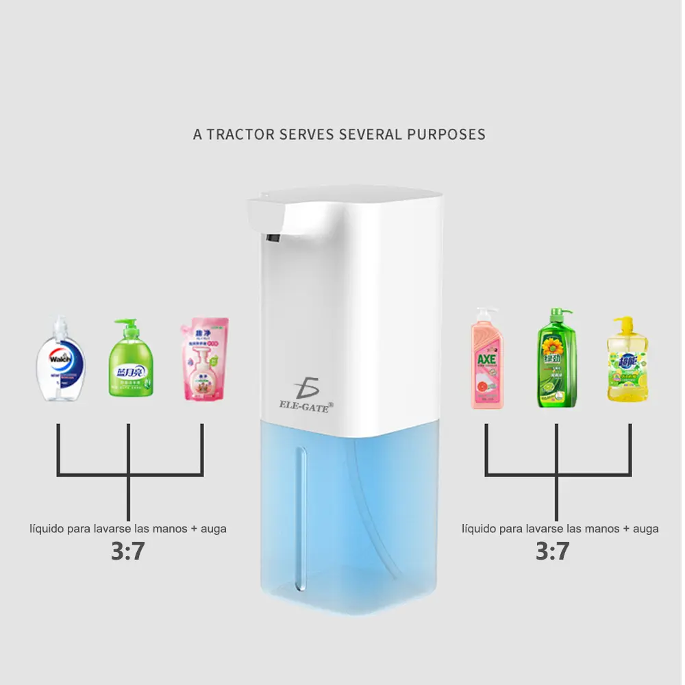 Infrarrojos Espuma Lavadora De Manos Dispensador