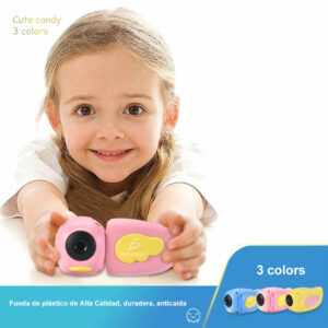 Camara Digital Niños Uso Rudo Hd 1080p Fotos Video Infantil