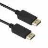 Cable Displayport Macho Macho 1.8 Mts Para Monitor Y Tv Cable Displayport Macho Macho 1.8 Mts Para Monitor Y Tv