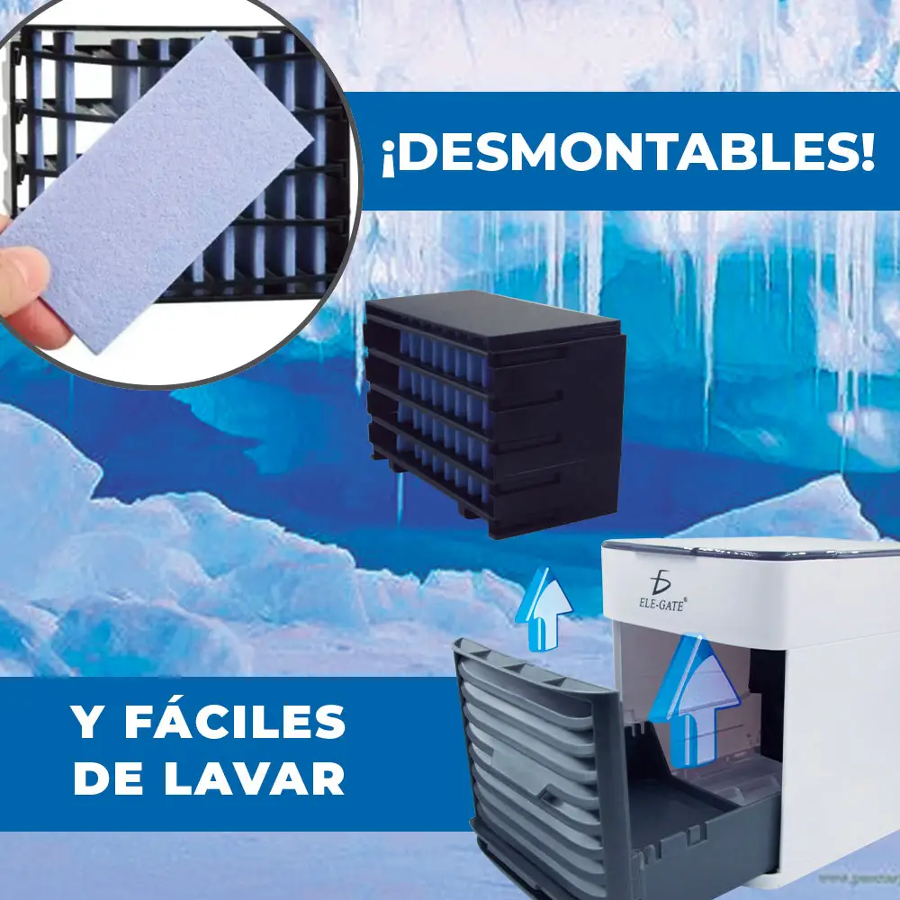 Aire Acondicionado Pequeño Usb Para Escritorio Auto