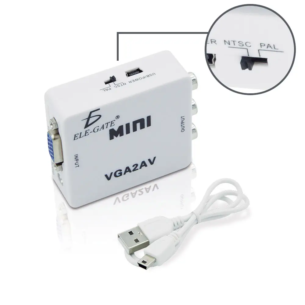 Convertidor Vga A Rca Av