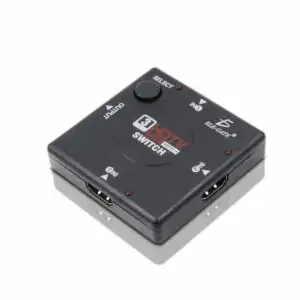 Switch Selector De 3 Puertos Hdtv Hdmi Full Hd 1080p