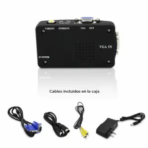 Convertidor Av Svideo to Vga