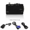 Convertidor Coaxial Svideo a Vga Convertidor Coaxial Svideo a Vga