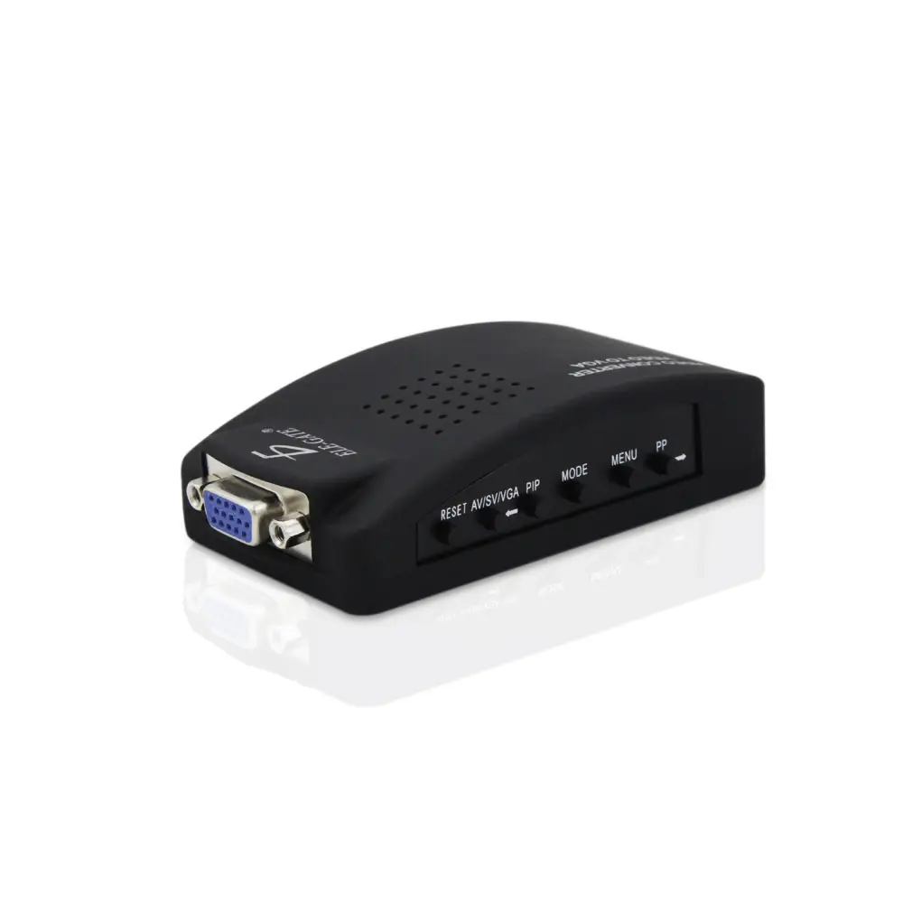 Convertidor Coaxial Svideo a Vga