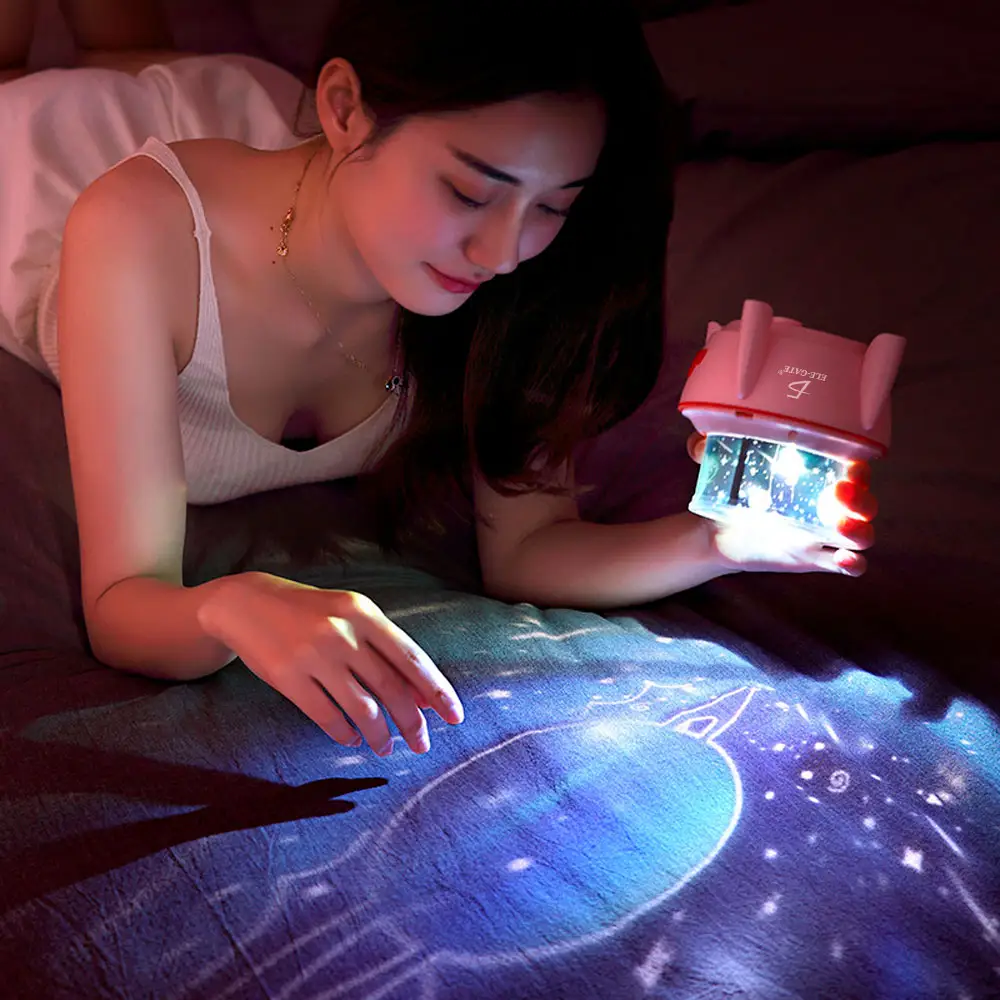 Lámpara Proyector De Estrellas Para Niños Luces Led