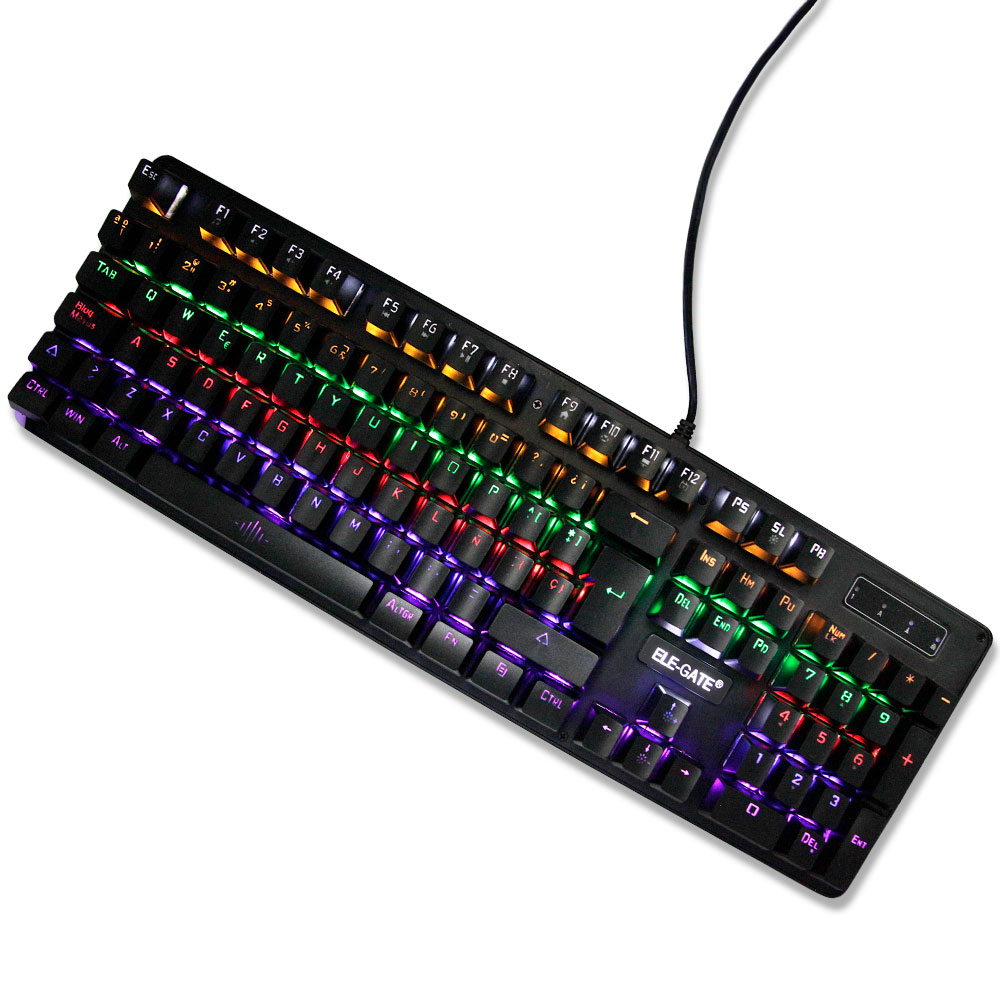 teclado iluminado 