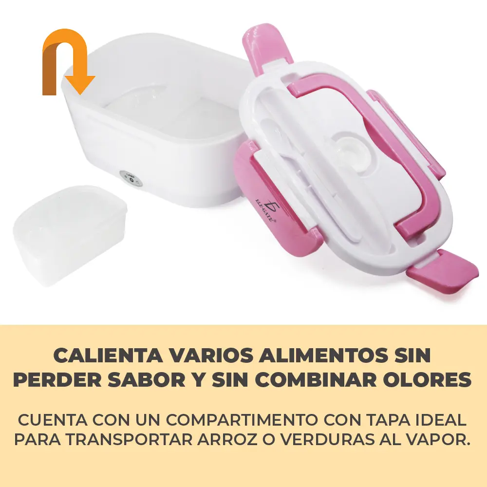 Lonchera Portátil de Calefacción de Alimentos Eléctrica