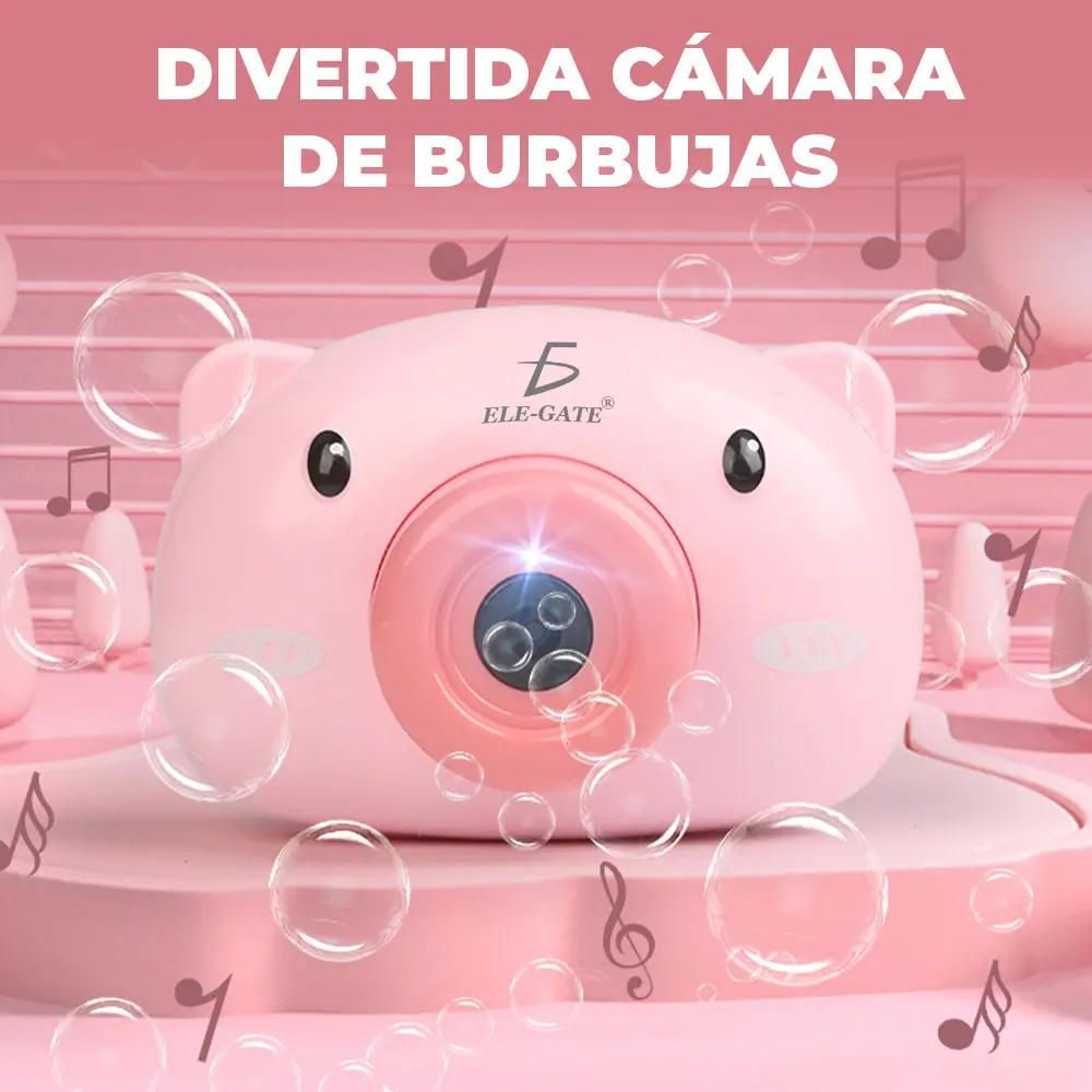 Máquina de Burbujas Automática en Forma de Cámara Puerquito