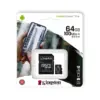 Trajeta de Memoria Kingston Micro SD 64GB Class 10 Trajeta de Memoria Kingston Micro SD 64GB Class 10
