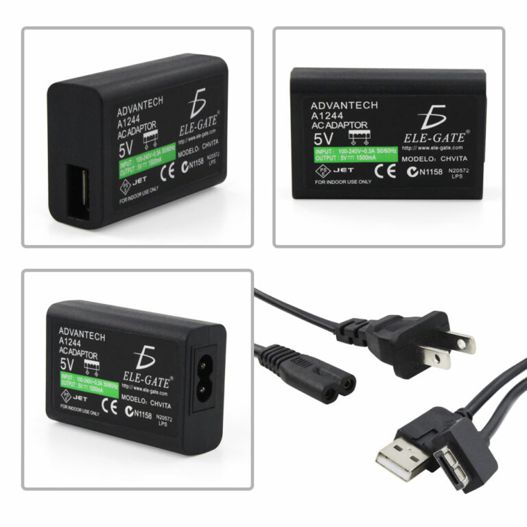 Cargador Regulador 3 En 1 Ps Vita Con Cable Usb 5v 1500ma ELEGATE