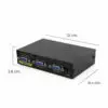 Splitter Vga 1x2 Para Monitor Splitter Vga 1x2 Para Monitor